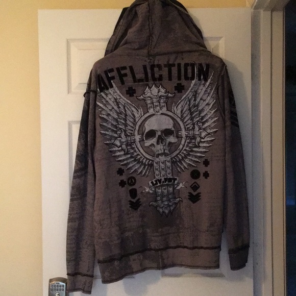affliction live fast jacket